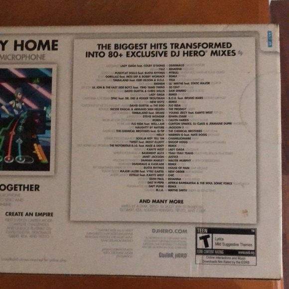 WII “DJ Hero2” is dated, but plays just fine,although it has been safely stored! - Picture 4 of 8